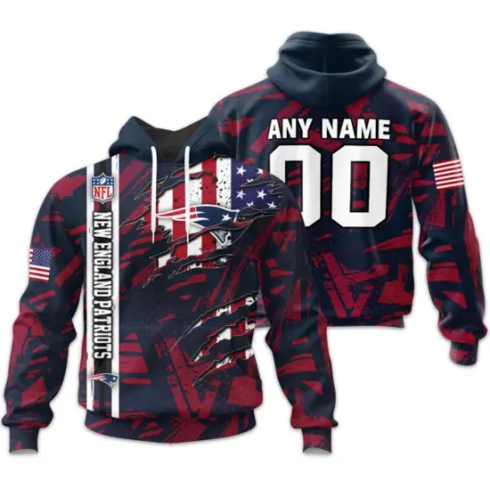 Discover New England Football Team Patriotss Hoodie