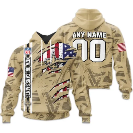 New Orleans Football Team Saintss  Hoodie