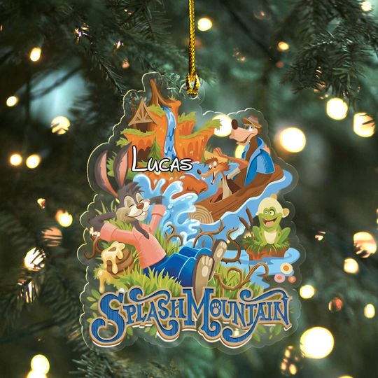 Discover Disney Splash Mountain Ornament Disney Ornament Holiday Ornament Christmas Ornament Xmas Ornament Xmas Ornament Holiday Decor UN5C11