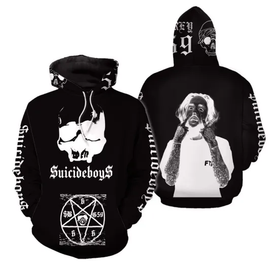 Discover Suicideboys 3D Hoodie Men Women Unisex Casual Pullover Streetwear