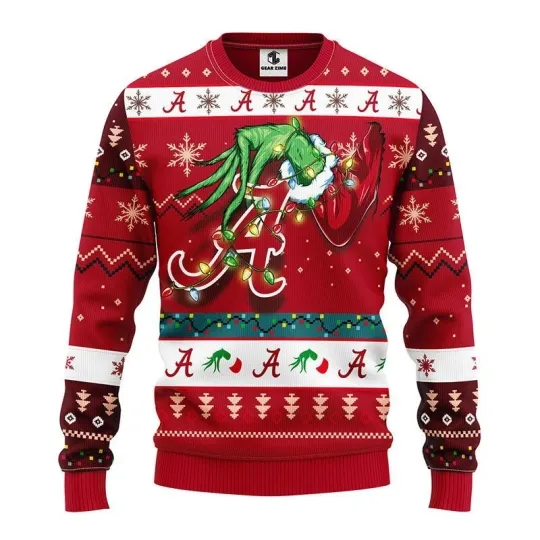 Discover Albm Crimson Tide funny character Ugly Christmas Sweater