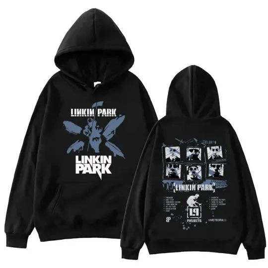 Linkin Park Harajuku Double Sided Hoodie Pullover