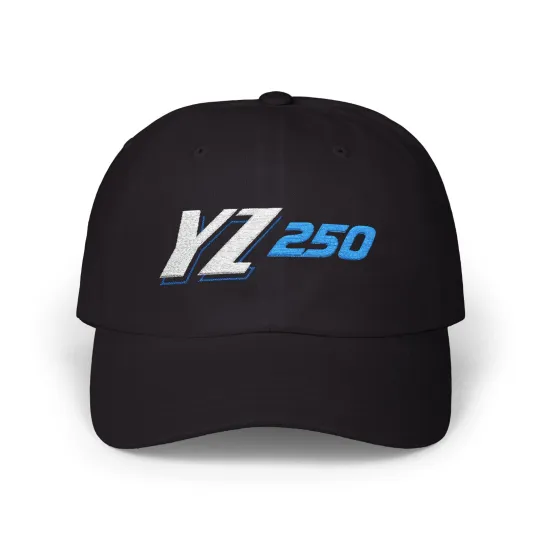 Discover Yamaha YZ250 Motorcycle Cap - Biker Style Baseball Cap