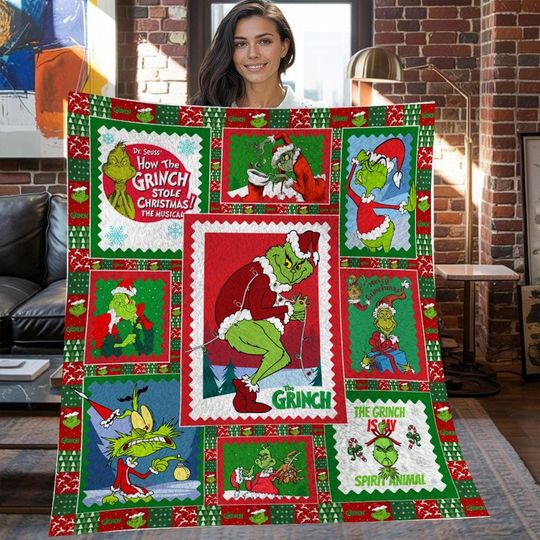 Discover funny character Christmas Fleece Blanket, funny character Vintage Fleece Blanket, Fleece Blanket, Christmas Gifts