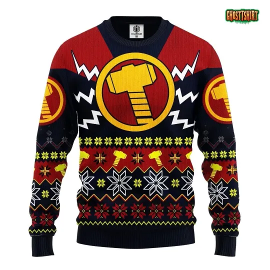 Discover Thors Ugly Christmas Ugly Sweater