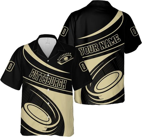 Discover Personalized Pittsburgh Hockey Team Penguins Hawaiian Shirts for Men, Gift for Fan