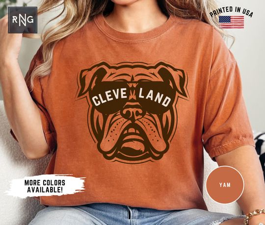 Discover Cleveland Football Shirt, Brown Football Gameday Shirt, Cleveland Football Apparel, Cleveland Sports Apparel, Retro Brown Football Fan Gift