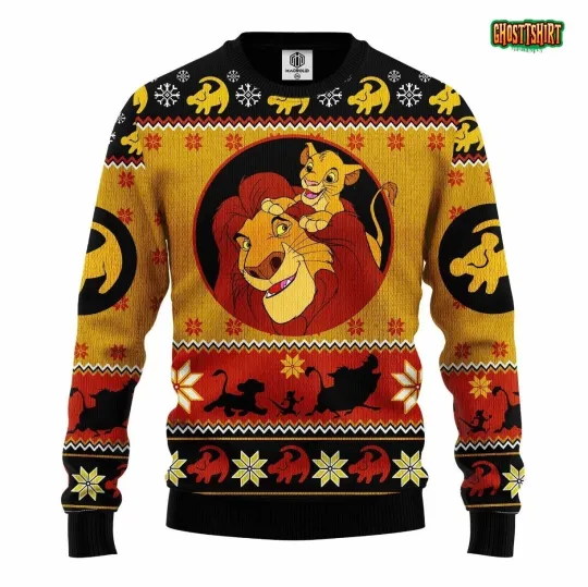 Discover Lion Kings Ugly Christmas Ugly Sweater