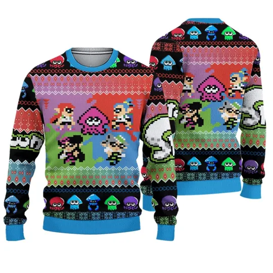 Discover Heroes Splatoon 2 Ugly Christmas Sweater
