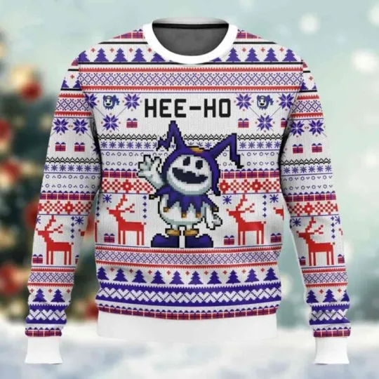 Discover Hee-Ho, Jack Frost Shin Megami Tensei Ugly Sweater