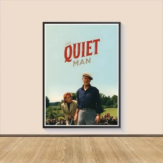 Discover The Quiet Man 1952 Movie Poster Print Canvas Wall Art Home Decor
