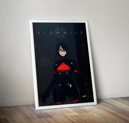 Discover Signalis Poster | Video Game Wall Decor | Gaming Poster | Room Decor | Game Print