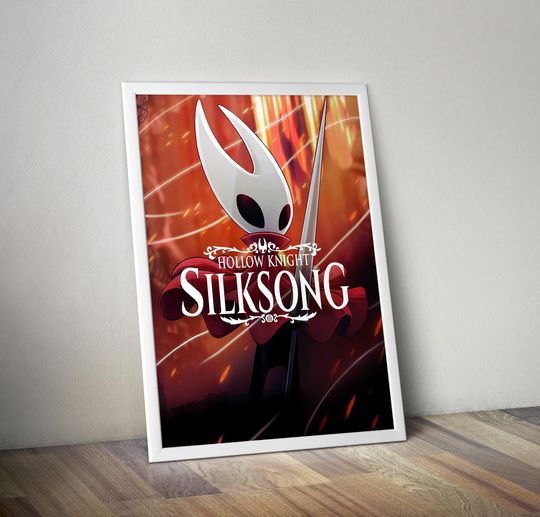Hollow Knight Silksong Poster | Video Game Wall Decor | Gaming Art Print | Vertical Premium Matte Poster