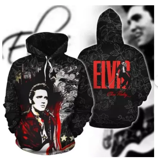 Elvis Presley 3D Hoodie 2025