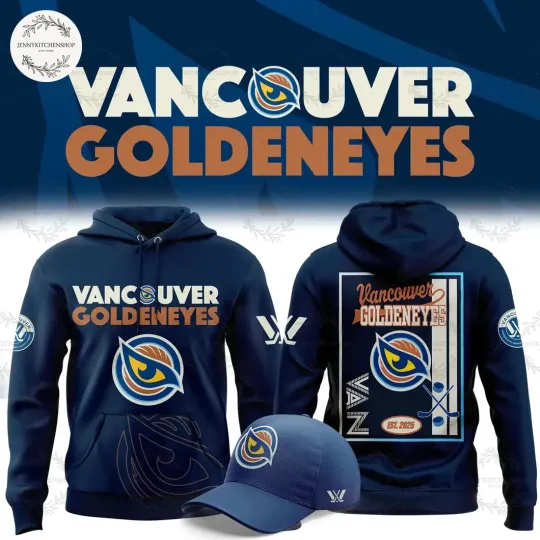 Discover PWHL Vancouver Goldeneyes 2025 New Edition 3D Hoodie