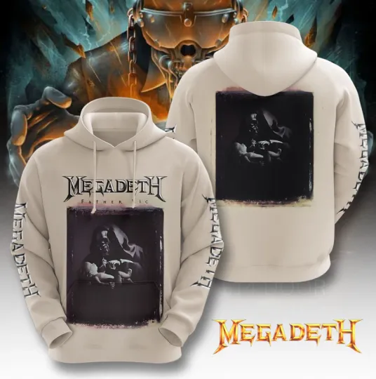 Discover 3D hoodie, Megadeth 3D Hoodie, new tour 2025, hot hot