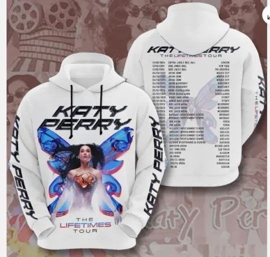 Discover Full print hot hot Katy Perry 3D Hoodie 3d - all printed  hot 2025