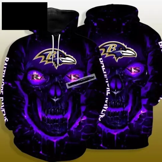 Discover NEW!!  Ravens Black 3D Mens Hoodies Hoodie 3d - all printed GLC060856