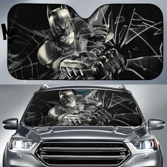 Batman Custom Car Sunshade for Windshield