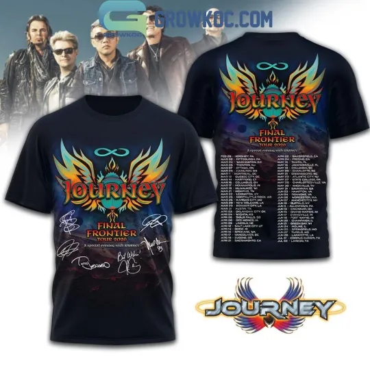 Discover Journey Final Frontier Tour 2026 3D Tee Shirt S to 5XL Gift For Fan PP263