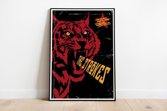 Discover The Strokes Poster Print | Concert Album Music Poster | Album Cover Poster | Wall Decor | Music Gift | Room Decor