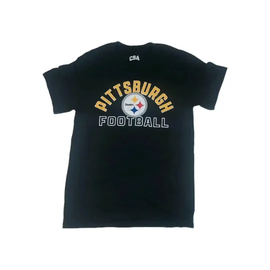 Discover Pittsburgh Steeler T-Shirt with Team Logo Graphic Team Apparel