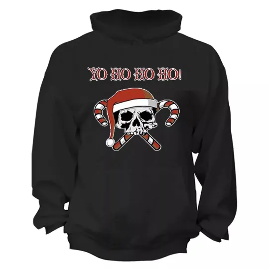 Discover Ho Ho Ho Skull Santa - UGLY CHRISTMAS Sweater Reindeer Men Women HOODIE.webp