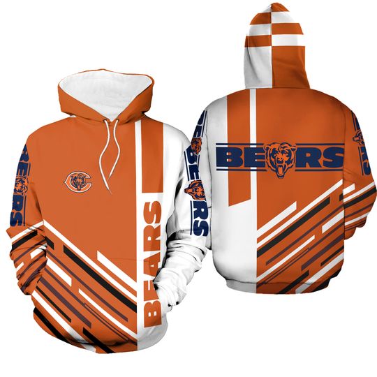 Chicago Bears football Football Chicago Bears Chicago Bears 3D Hoodie