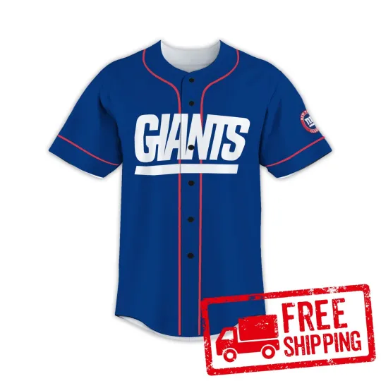 Discover Custom Personalized, Giantss Team New York Baseball Jersey