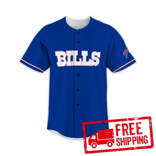 Discover Custom Personalized, Billss Team Buffalo Baseball Jersey