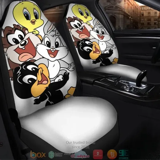 Looney Tunes Baby Characters Cartoon Car Seat Cover