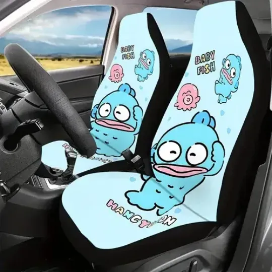 Discover Cute Lilo and Stitch Cartoon Car Seat Covers Set of 2
