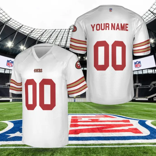 Discover Custom Personalized, 49erss Team San Francisco Football Jersey