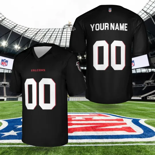 Discover Custom Personalized, Falconss Team Atlanta Football Jersey