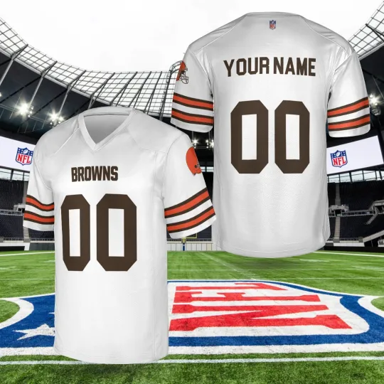 Discover Custom Personalized, Brownss Team Cleveland Football Jersey