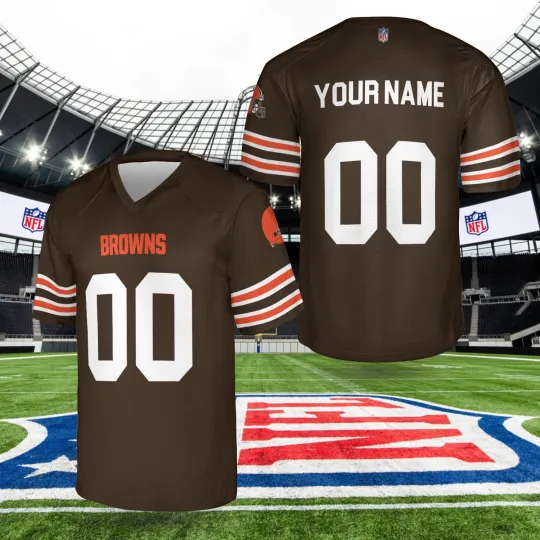 Discover Custom Personalized, Brownss Team Cleveland Football Jersey