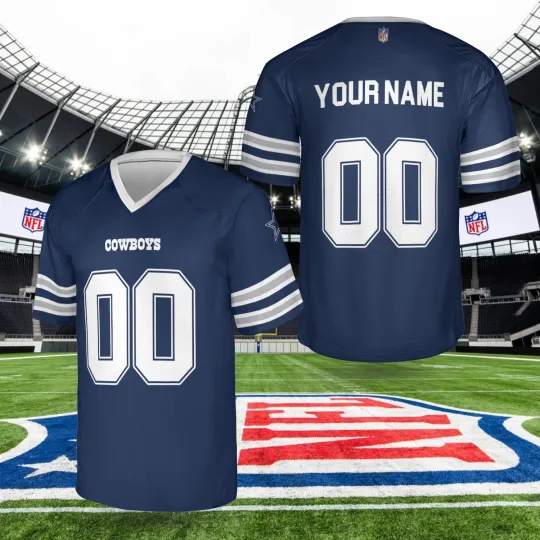 Discover Custom Personalized, Cowboyss Team Dallas Football Jersey