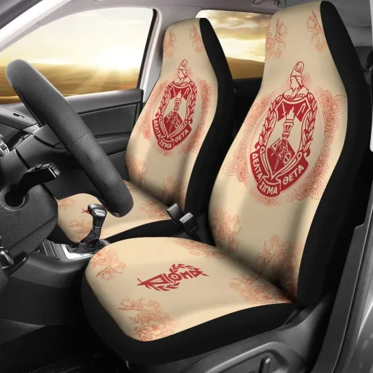 Discover Delta Sigma Theta Car Seat Cover Sorority Auto Accessories Custom Design