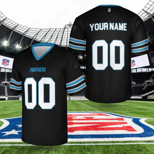 Discover Custom Personalized, Pantherss Team Carolina Football Jersey