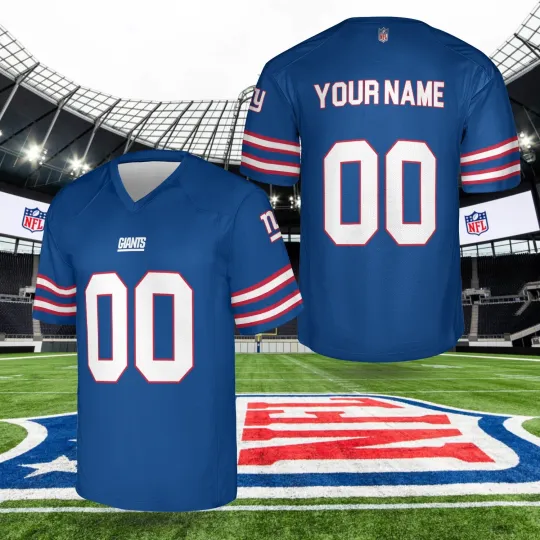 Discover Custom Personalized, Giantss Team New York Football Jersey