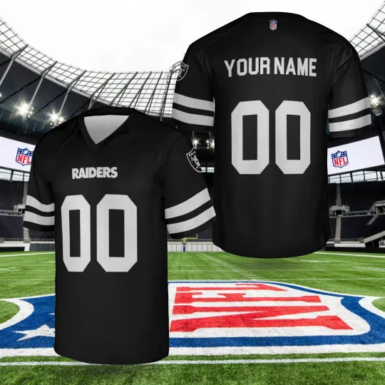 Discover Custom Personalized, Raiderss Team Las Vegas Football Jersey