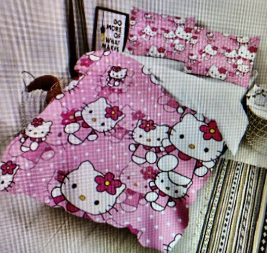 Discover Cartoon Child's Bedding Set Duvet Cover and Pillow Cases