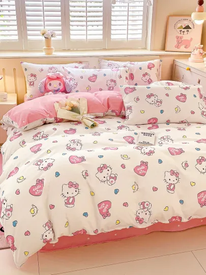Discover Hello Kitty Duvet Cover Set