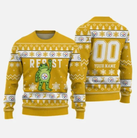 Discover Personalized 2026 Christmas Steeler Resist Ugly Sweater Gift For Christmas