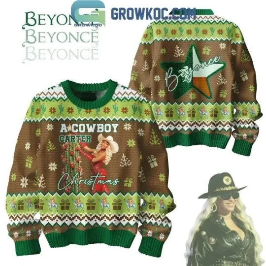 Discover Beyonce A Cowboy Carter Merry 2025 Christmas Ugly Sweater