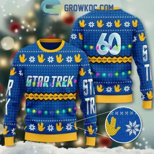 Star Tre*k 60th Anniversary Ugly Sweater
