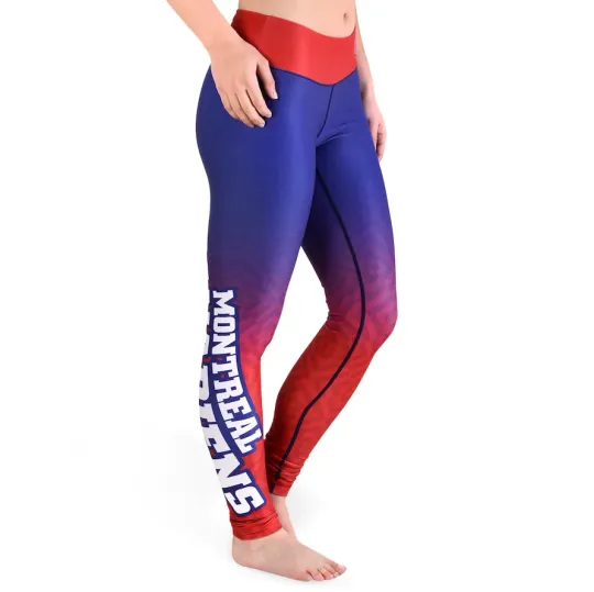 Discover Women's Montreal Canadiens Gradient Print Leggings