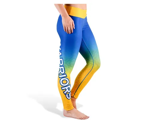 Discover Women's Golden State Warriors Gradient Print Leggings