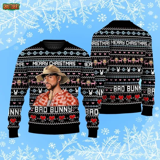 Bad Bunny Sin Ti Bad Bunny 2022 Ugly Sweater