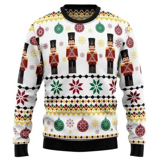 Discover Nutcracker Ugly Christmas Sweater – Festive Holiday